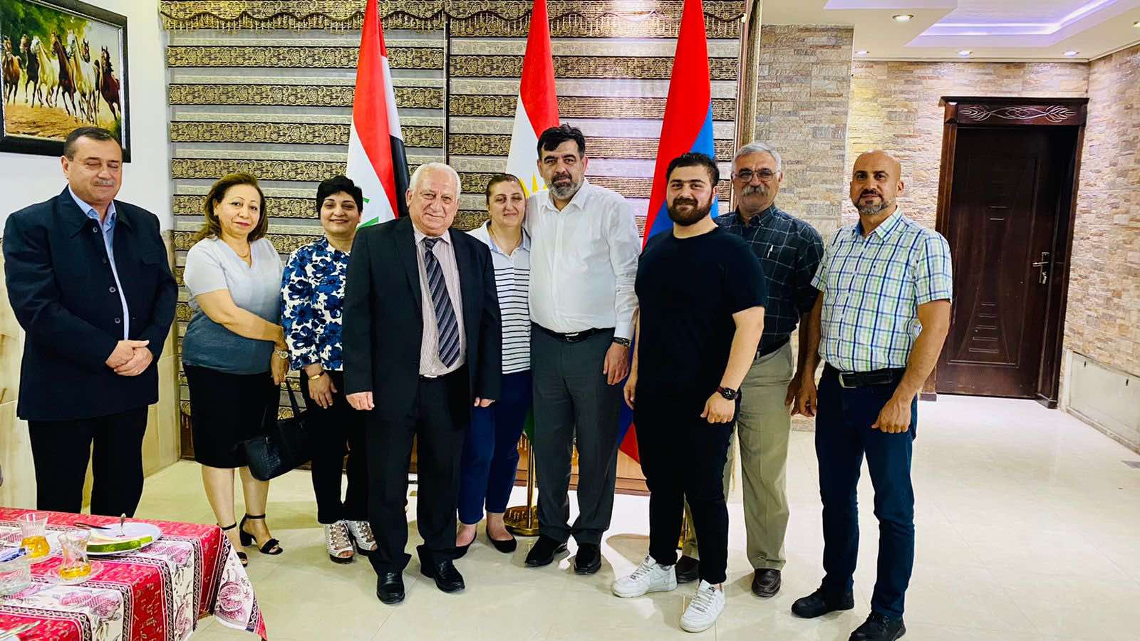 Administrative Body members of the Armenian Cultural and Social